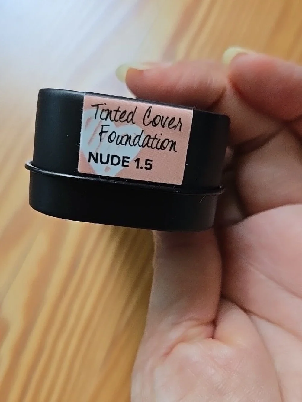 NUDESTIX Tinted Cover Foundation In Black Tin Case